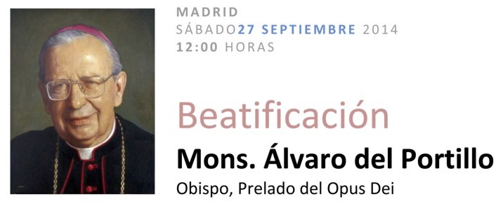 Viaje Beatificación de D. Álvaro del Portillo
