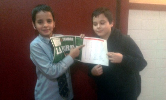 Dani y Joaquín ganadores de la Porra