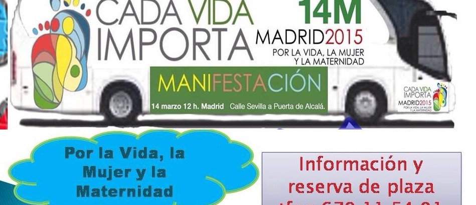 Manifestación por la VIDA