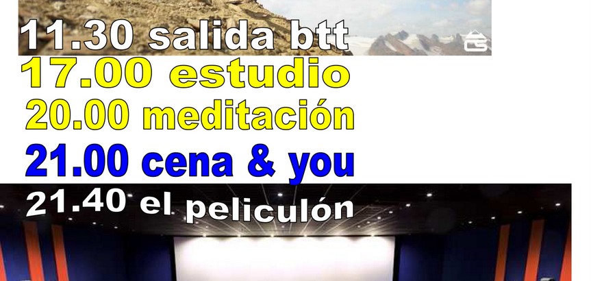 Sábado 30: Excursión en Bicicleta