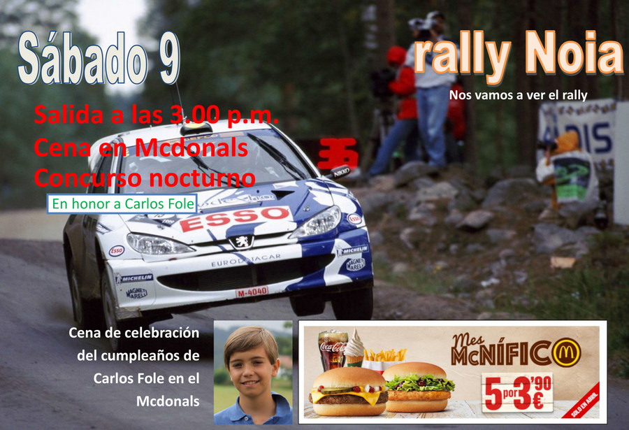 Sábado 9: Cumple de Carlos Fole