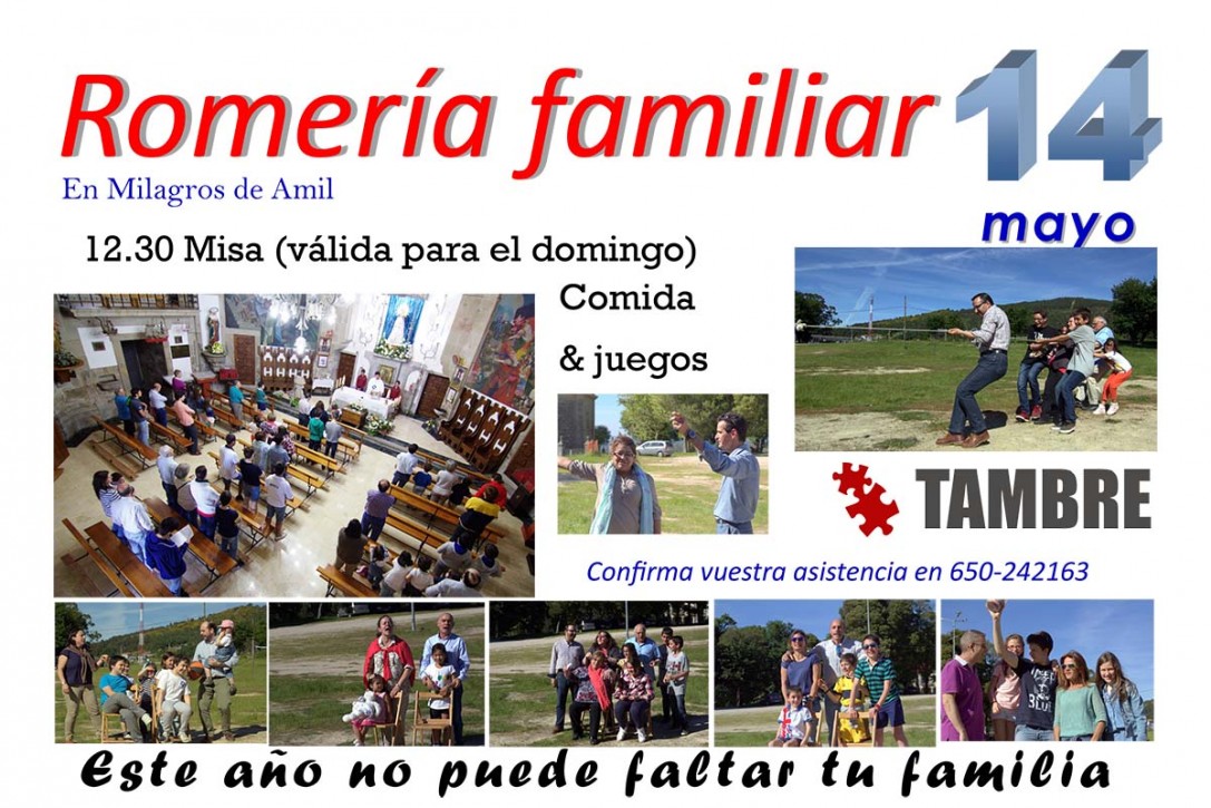 Este sábado: Romería Familiar