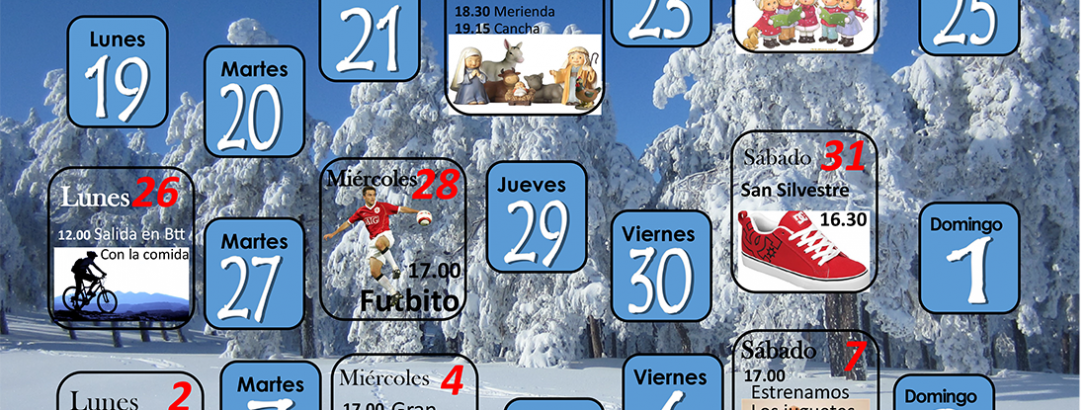 Planning de Navidad