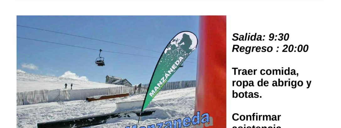 EXCURSIÓN A «MANZANEDA» (Sábado 17 Febrero)