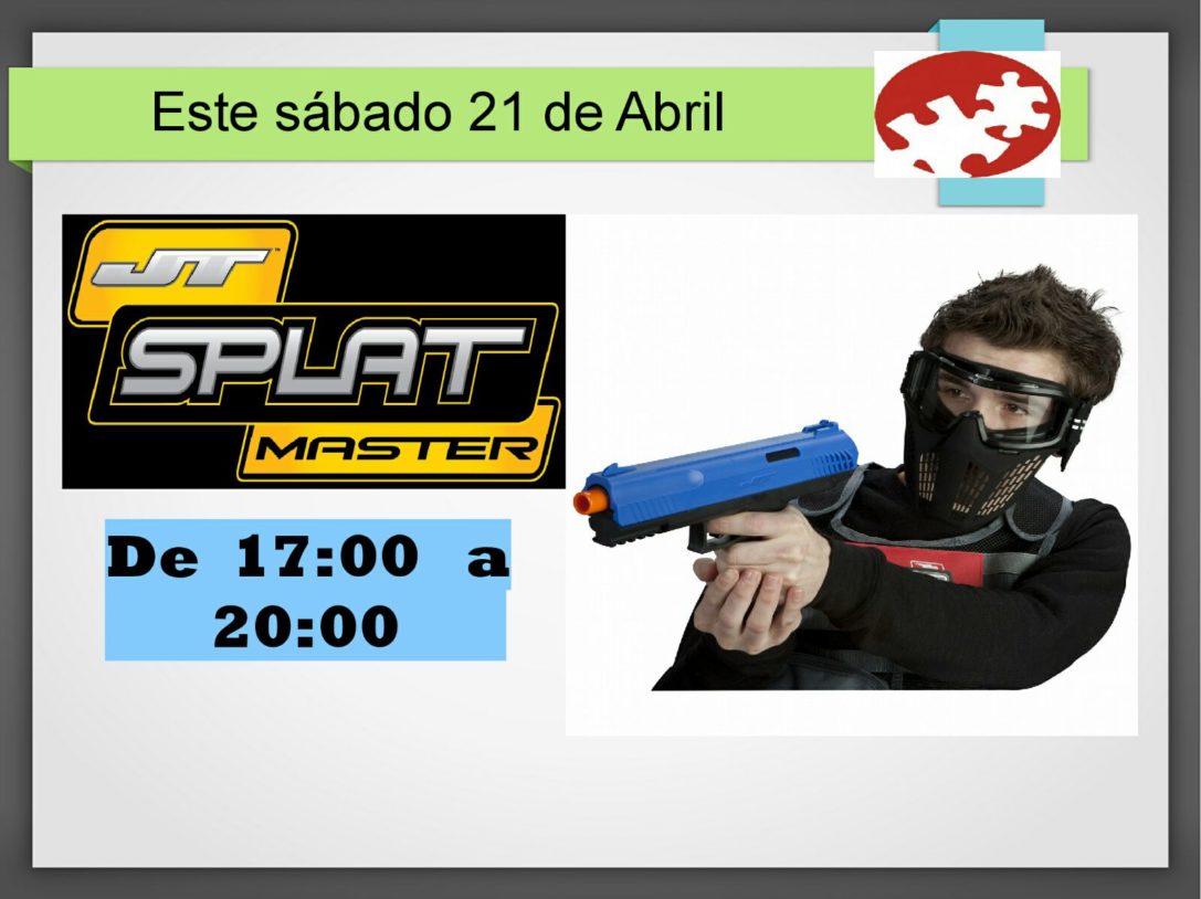 SPLAT MASTER – (Sábado 21 de 17 horas a 20 horas