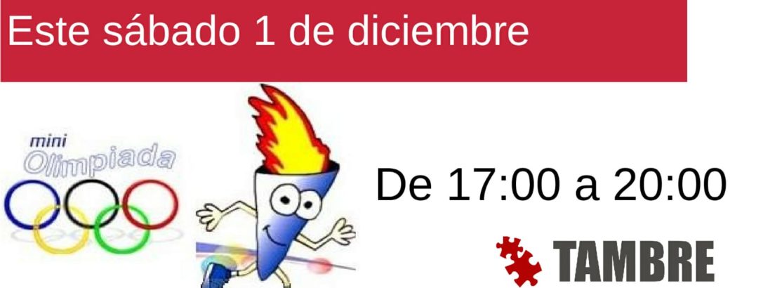 Mini OLIMPIADA (Sábado 1 de diciembre)