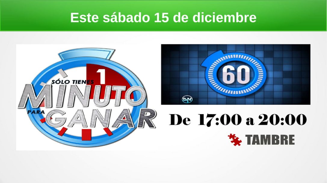 1 MINUTO PARA GANAR