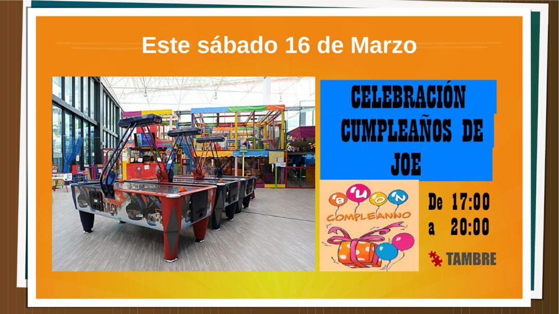 ACTIVIDAD SÁBADO 16/03/2019